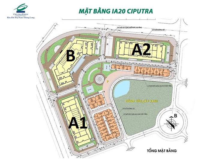 Mặt bằng IA20 Ciputra