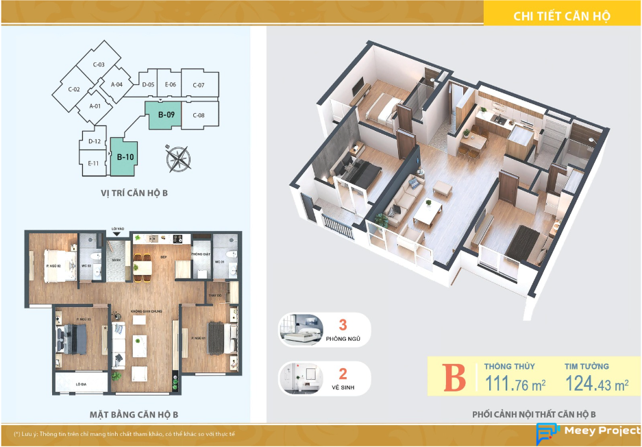 Mặt bằng dự án La Casta Văn Phú